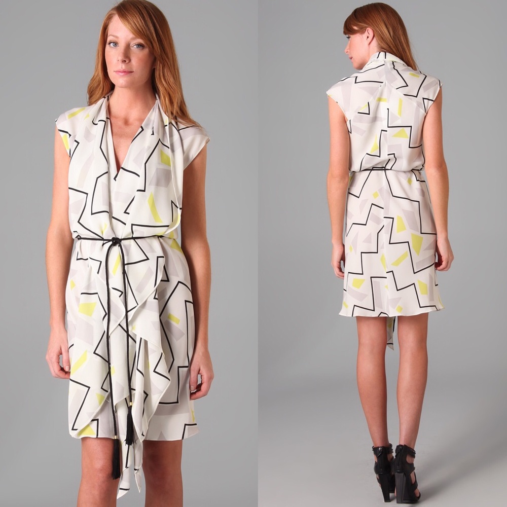 DVF Damiana lightening dress size 8